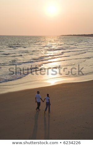 Sunrise At East Coast Beach 2 Stock fotó © iofoto