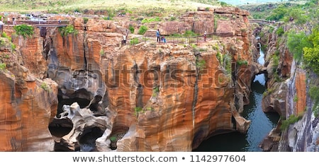 Stockfoto: River At The Bourkes Potholes In South Africa