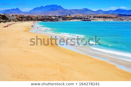 ストックフォト: Playa Esmeralda In Fuerteventura Canary Islands Spain