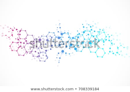 Foto stock: Molecular Structure