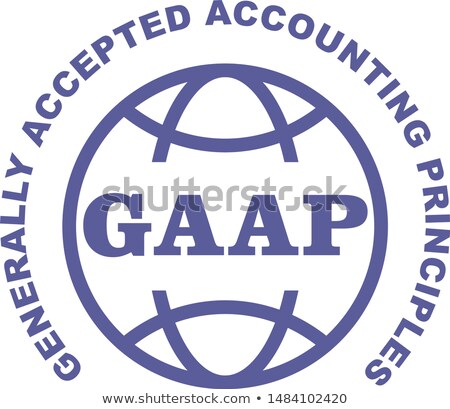 ストックフォト: Gaap Stamp - Generally Accepted Accounting Principles Emblem