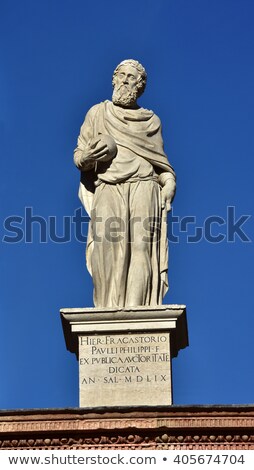 Stock photo: Statue Of Girolamo Fracastoro At Piazza Dei Signori In Verona I
