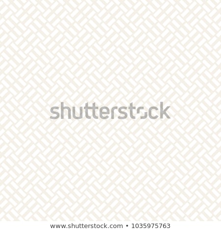 Stock photo: Trendy Twill Weave Lattice Abstract Geometric Background Design Vector Seamless Subtle Pattern