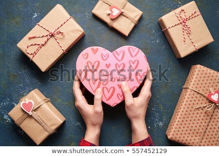 [[stock_photo]]: Gift Box Present With Handbag