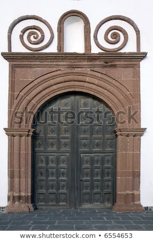 Stock photo: Stonework On San Francisco Church