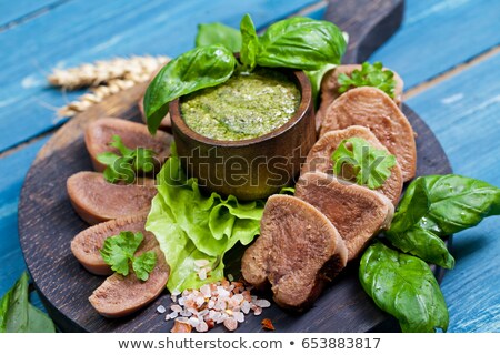 Stok fotoğraf: Boiled Beef Tongue