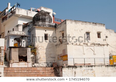 Stock foto: Ritual Bathing Place At Holy Lake In Pushkar