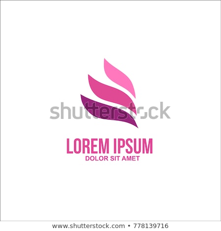 Stock foto: Lotus In Different Colors  Logo For Business