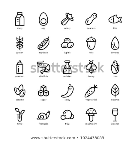 [[stock_photo]]: Vector Icons For Allergens