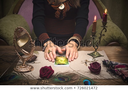 [[stock_photo]]: Fortune Teller Forecasting The Future