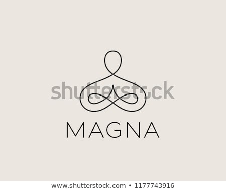 Stockfoto: Yoga Logo Mark