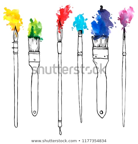 Stock foto: Paintbrushes