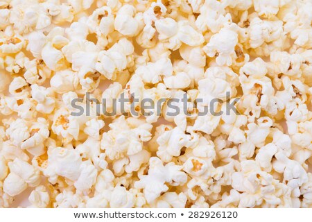 Stock fotó: Close Up Of Popcorn In Bowl