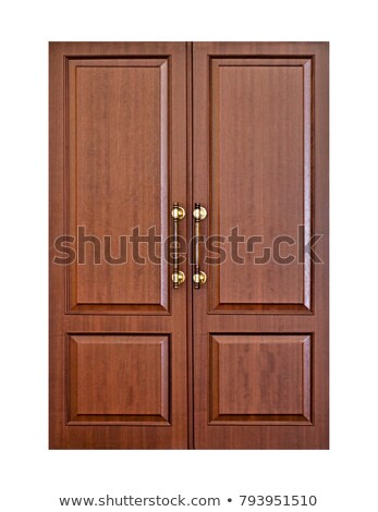 Foto d'archivio: Double Wing Front Door Brown