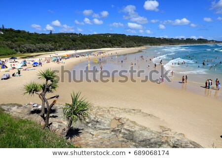 Сток-фото: Frenchmans Beach Stradbroke Island