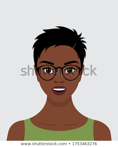 [[stock_photo]]: Female Beauty Young Woman With Glasses And Short Hair