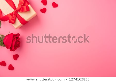 Foto stock: Red Valentine Rose