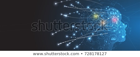 Stock fotó: Artificial Intelligence Neural Network