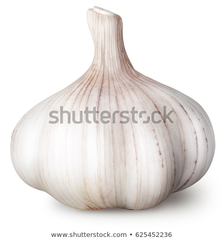 Сток-фото: Single Garlic Bulb