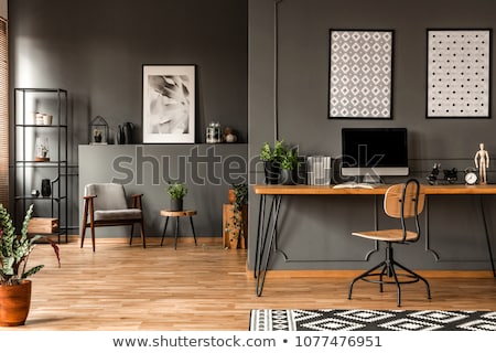 Stockfoto: Office Interior With Table And Chairs
