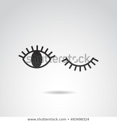 Stock photo: Body Senses Vision Eye Icon On A White Background