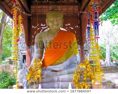 Stock fotó: Stone Art Relics At Angkor Cambodia