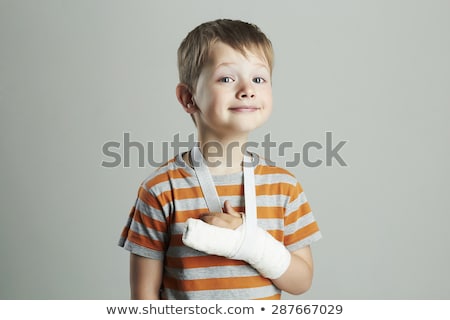 Stock photo: Boy With Broken Arm