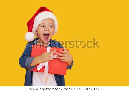 Stock photo: Boy With Gifts