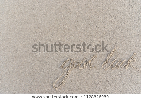 Foto stock: Word Good Bay