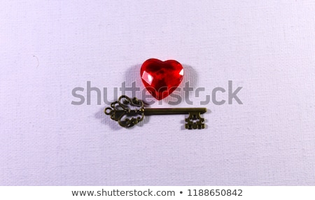 Stok fotoğraf: Heart Shaped Ruby