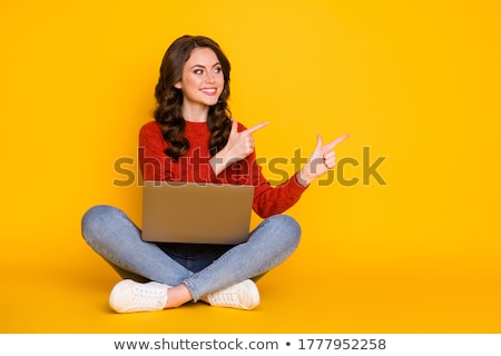 Stock fotó: Laptop With Discount