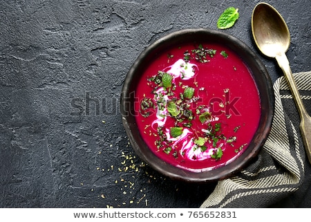 Foto stock: Beetroot Soup