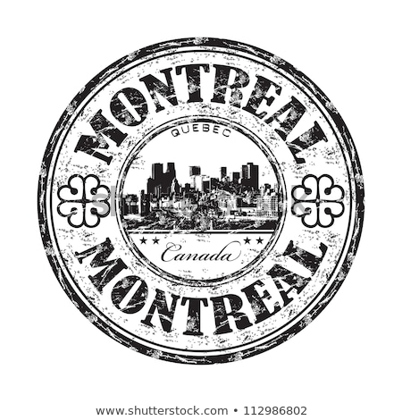 Stok fotoğraf: Montreal Stamp