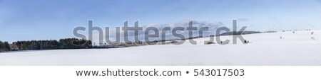 [[stock_photo]]: Scenic Winter Landscape In Dietersdorf Harz