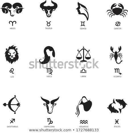 Foto stock: Aquarius Zodiac Sign