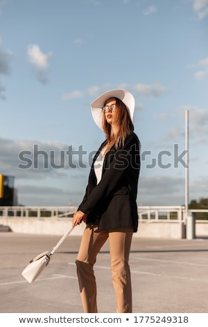 Young Elegant Woman Posing Stok fotoğraf © Alones