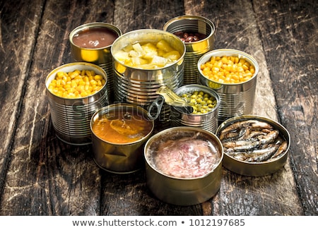 Stock photo: Canned Food