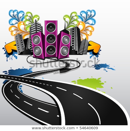 Stockfoto: Party Highway Sign