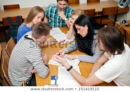 Foto d'archivio: Workgroup Students