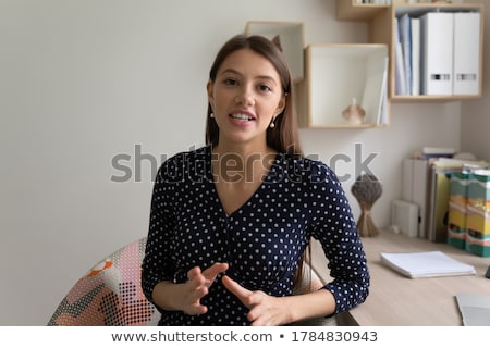 Stock photo: Presentation At A Business Conference Or Product Marketing