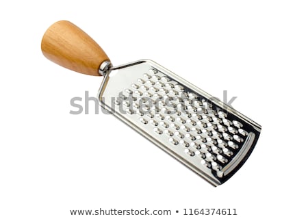 [[stock_photo]]: Shiny Stainless Steel Cheese Grater