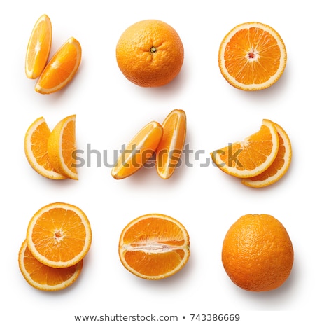 Stok fotoğraf: Part Of Fresh Orange Fruit