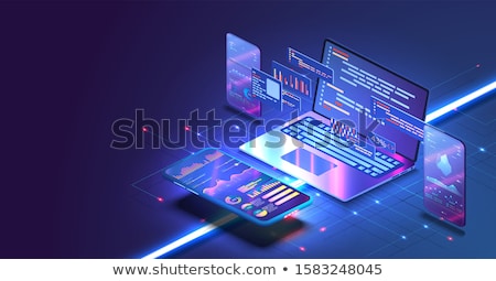 Foto stock: Website Development Process