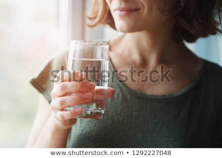 Foto stock: Woman In Water