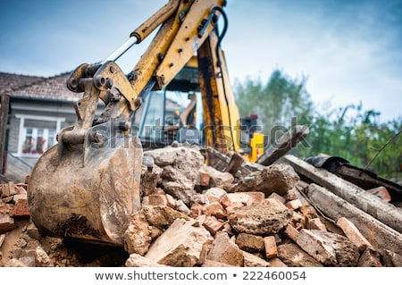 Foto stock: House Demolition