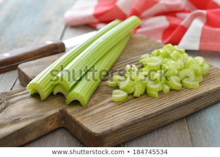 ストックフォト: Chopped Celery Stems