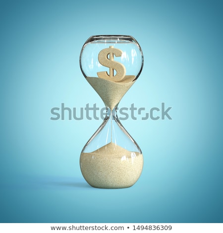 Foto stock: Money And Watch