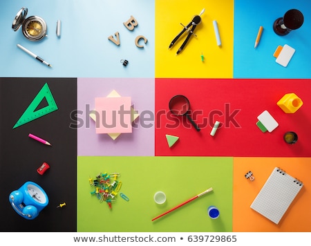 Foto stock: Abstract Back To School Background