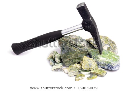 Foto stock: Geology Rock Hammer