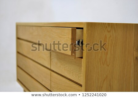 Foto stock: Wooden Oak Chest